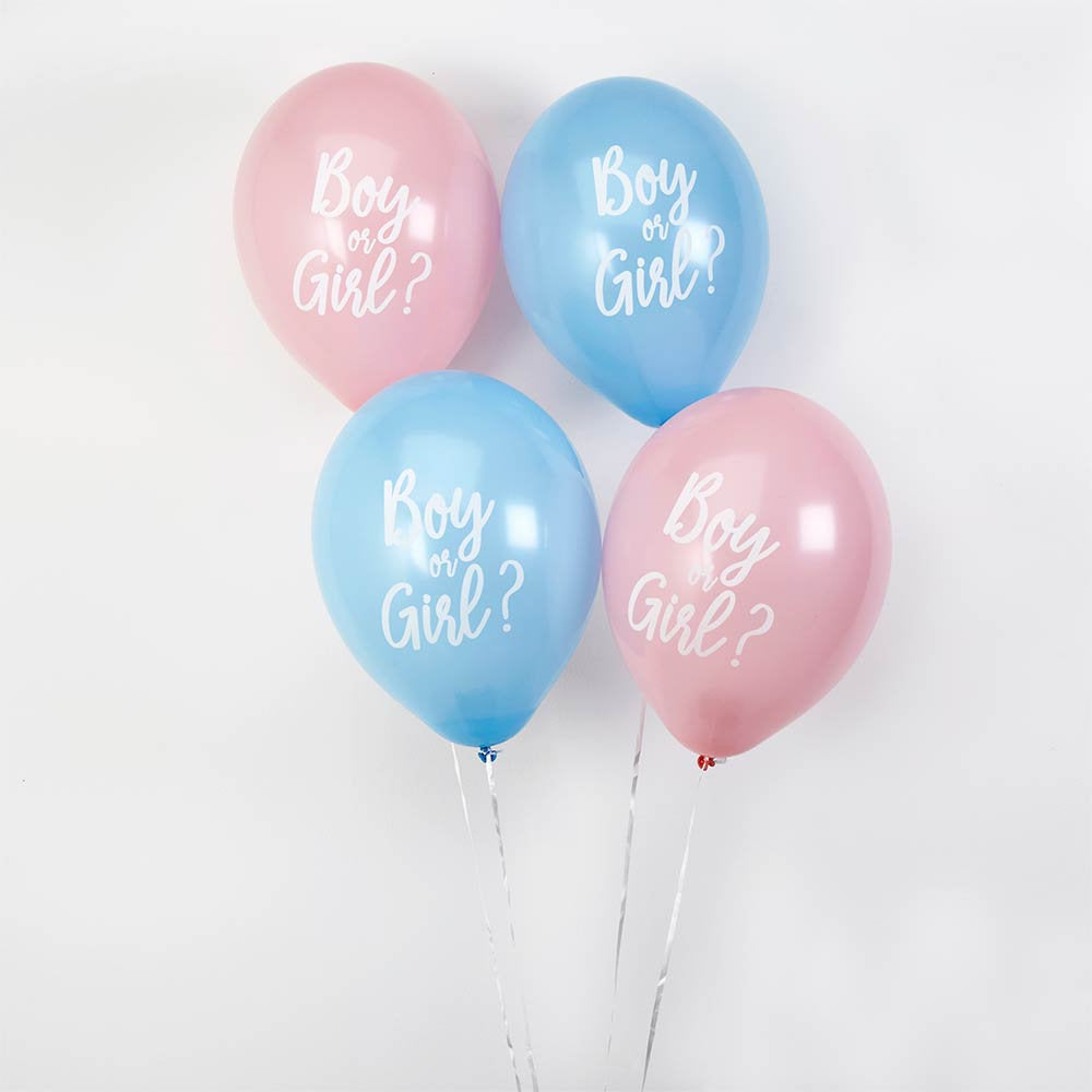 Gender Reveal Party | Gender Reveal Decor | Boy Girl Party | Baby Shower  Decor | Pink Baby Shower | Blue Baby Shower | Gender Balloons