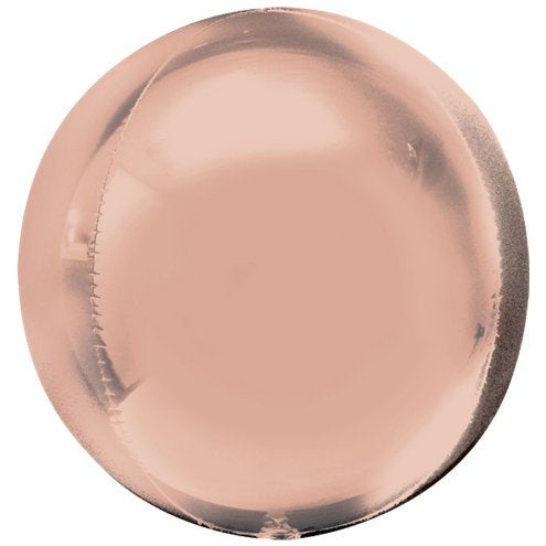 Rose Gold Orbz 16" - 18" Foil Helium Balloon