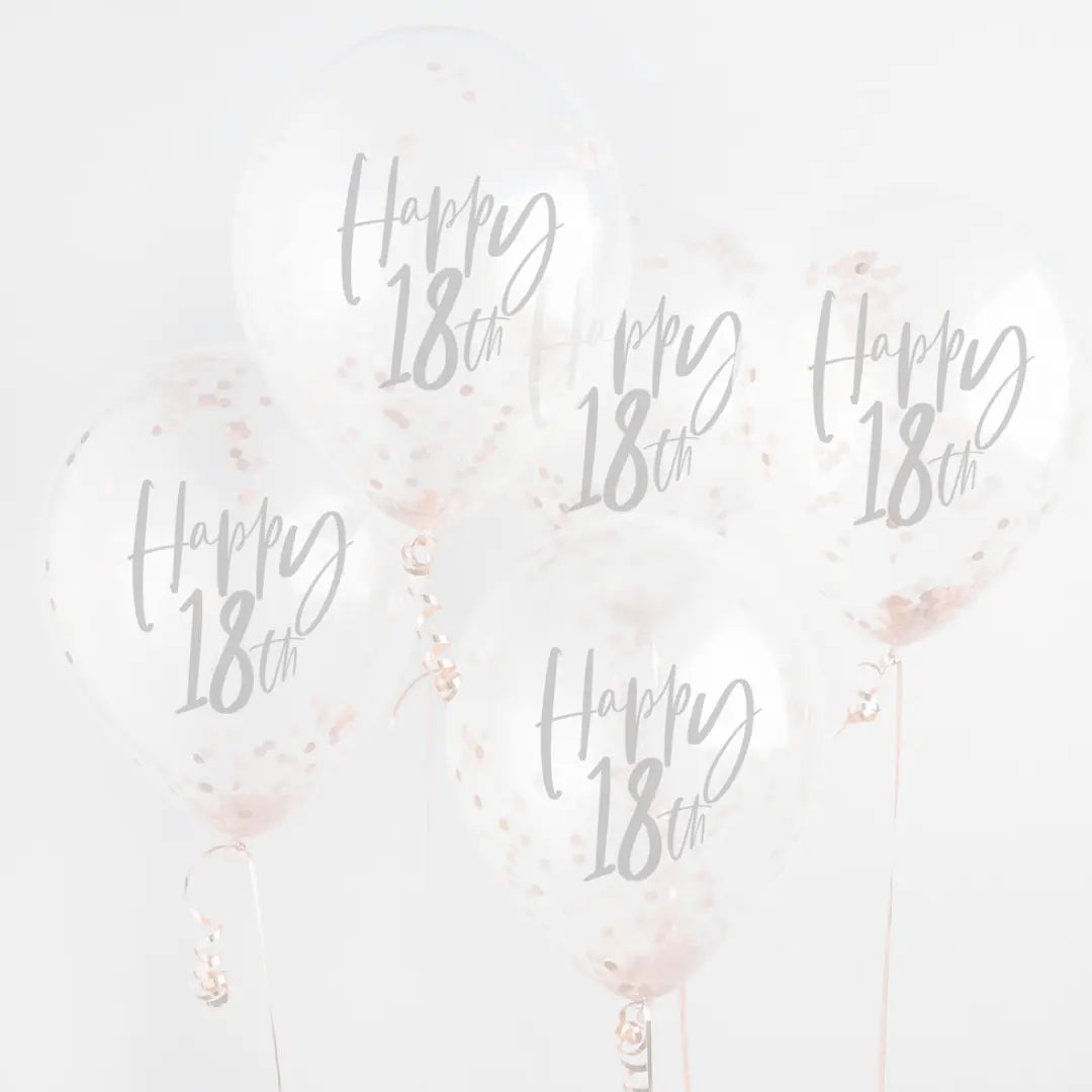 Rose Gold Balloons Jolie Fête UK - Party Supplies & Gifts