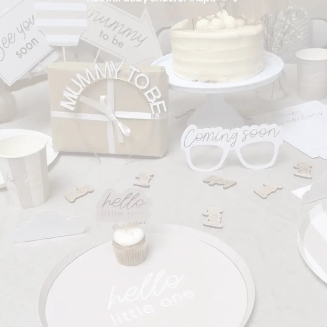 A Little Dream | Neutral Baby Shower Decorations & Supplies Jolie Fête UK - Party Supplies & Gifts