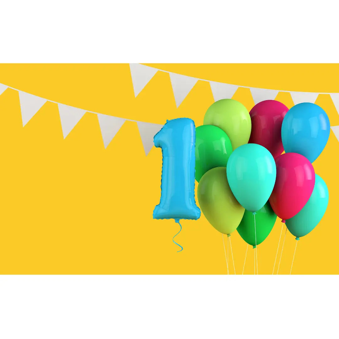 1st Birthday Decorations Jolie Fête UK - Party Supplies & Gifts