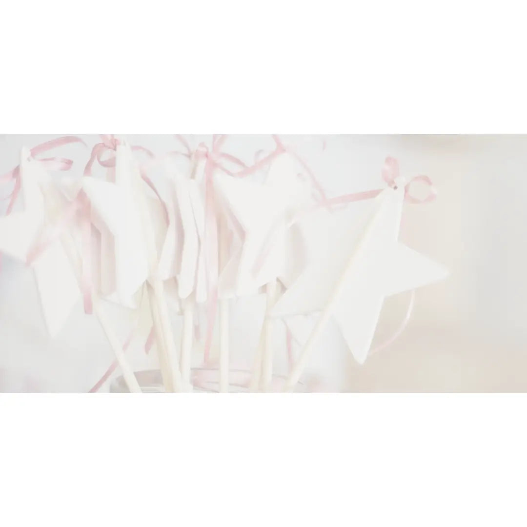 Baby shower decorations - Jolie Fete UK party supplies - Star toppers
