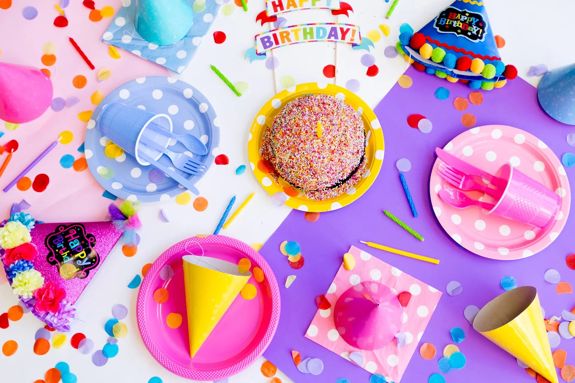 1st Birthday Tableware Jolie Fête UK - Party Supplies & Gifts