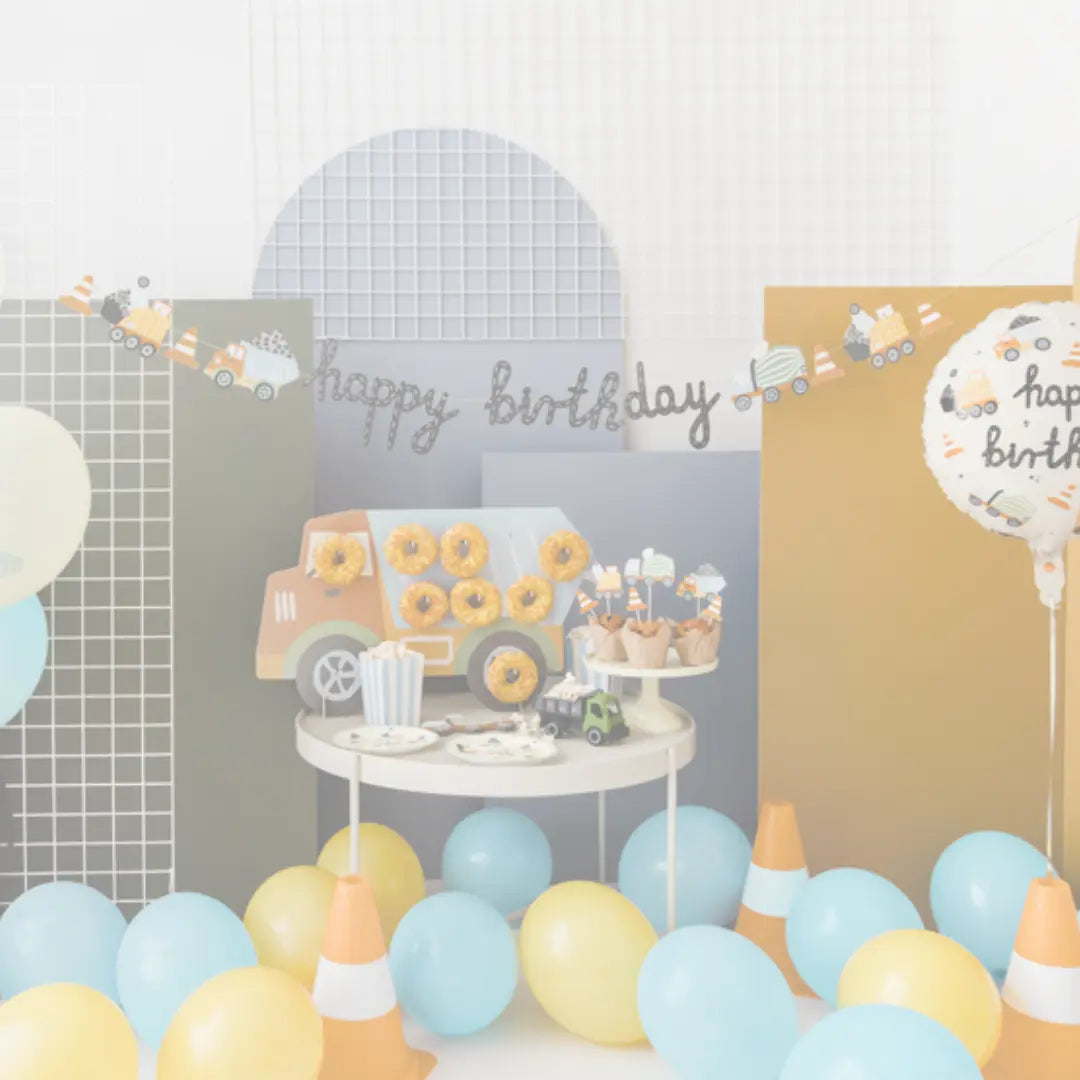 Construction Vehicle Party Supplies Jolie Fête UK - Party Supplies & Gifts