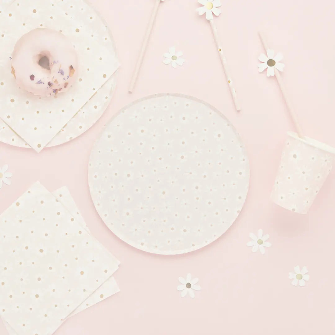 Ditsy Daisy Garden Party Tableware & Decorations Jolie Fête UK - Party Supplies & Gifts