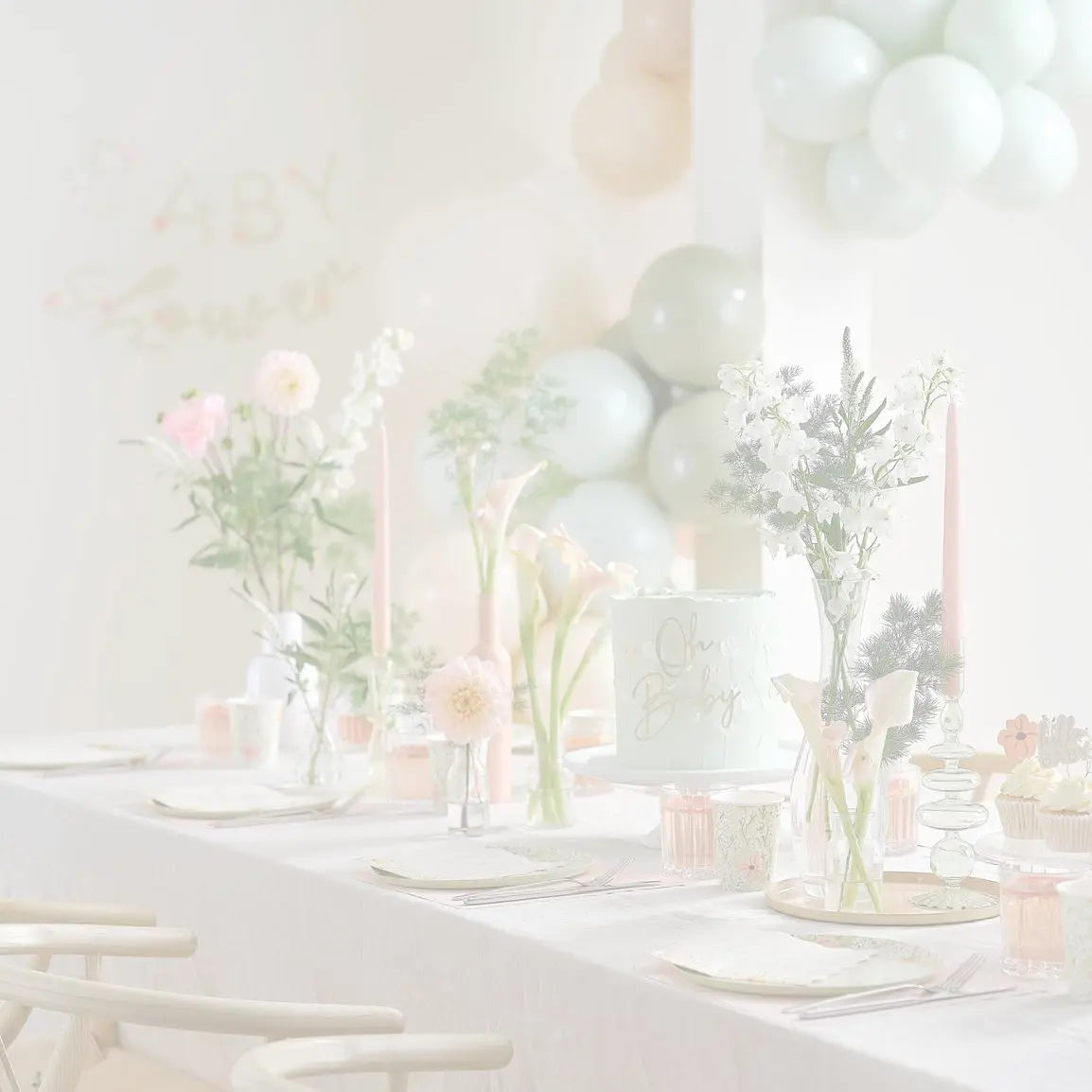 Floral Baby Jolie Fête UK - Party Supplies & Gifts