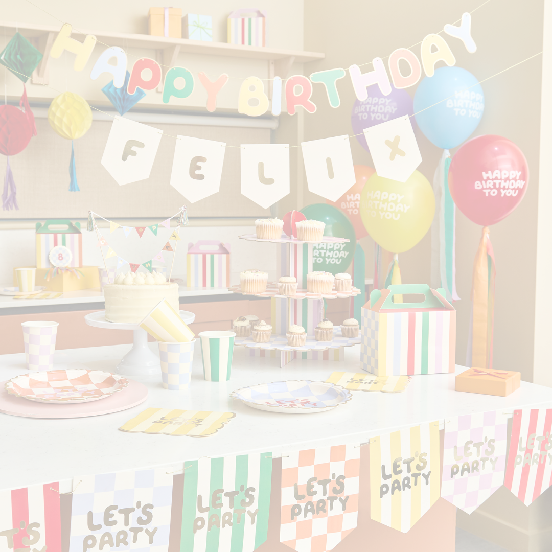 Playful Brights Children’s Party Supplies