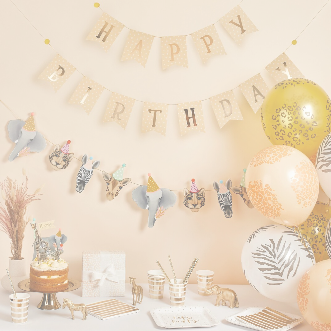 Safari Animals - Party Decorations & Tableware