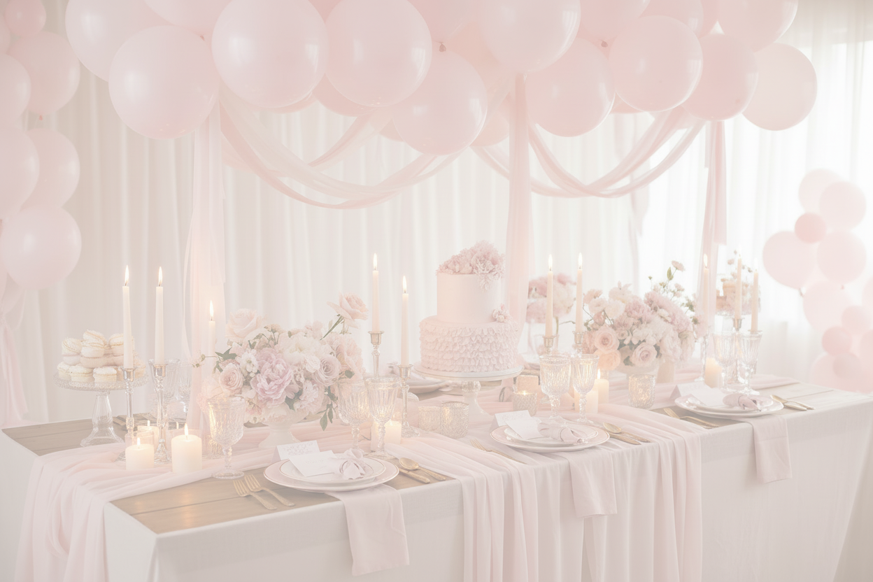 Pink party celebration - Jolie Fete uk