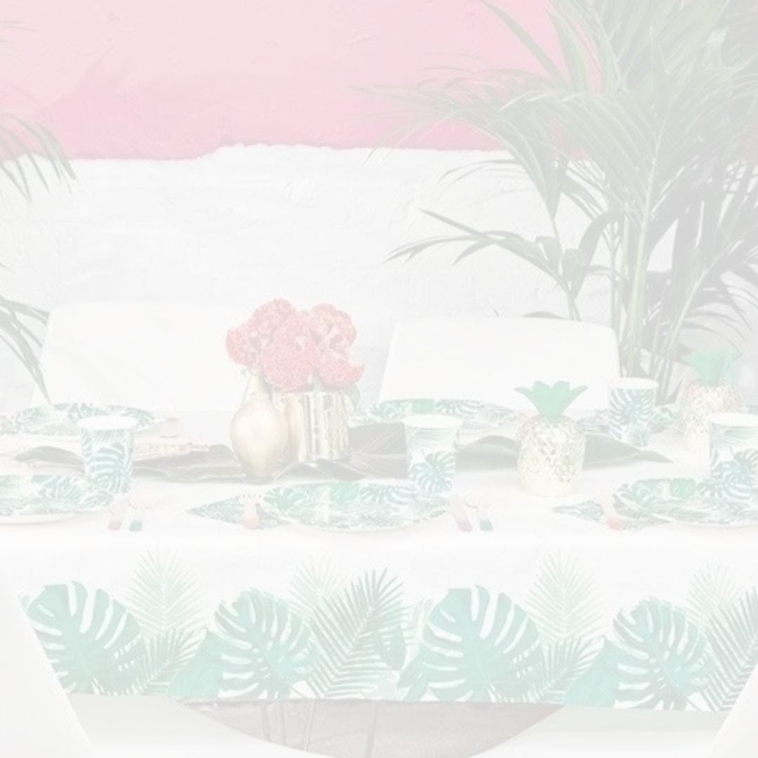 Tropical-Fiesta-Party-Supplies-Tableware Jolie Fête UK - Party Supplies & Gifts