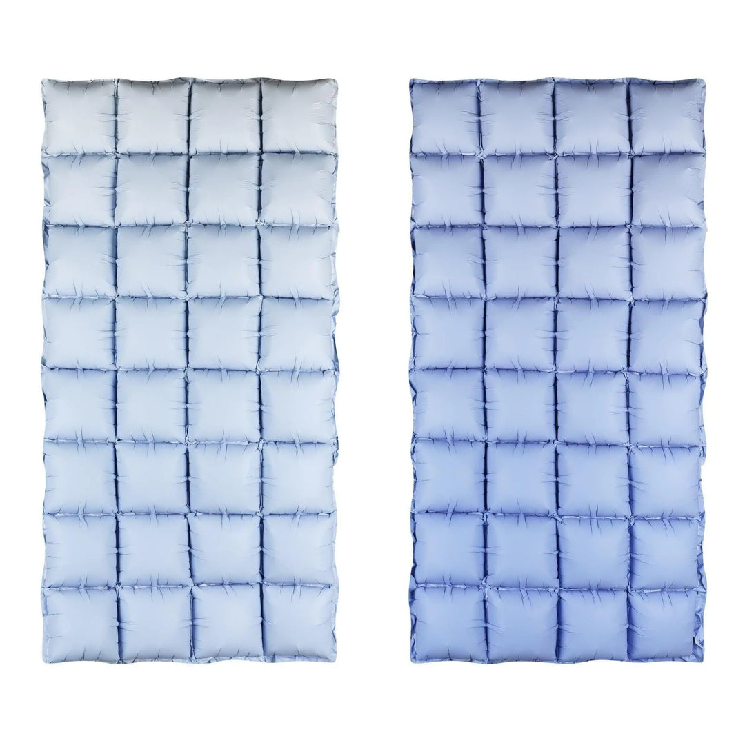 1 x Pastel Blue Balloon Curtain - Large Double Sided Waffle Balloon - Balloon Wall Decor - Light Blue Birthday Party Decor - Jolie Fete UK