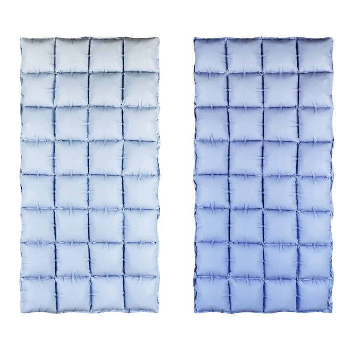 1 x Pastel Blue Balloon Curtain - Large Double Sided Waffle Balloon - Balloon Wall Decor - Light Blue Birthday Party Decor - Jolie Fete UK