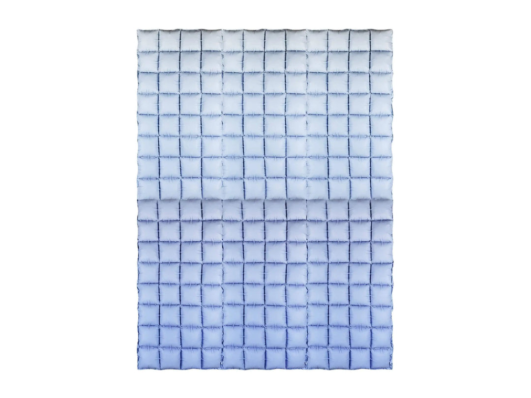 1 x Pastel Blue Balloon Curtain - Large Double Sided Waffle Balloon - Balloon Wall Decor - Light Blue Birthday Party Decor - Jolie Fete UK