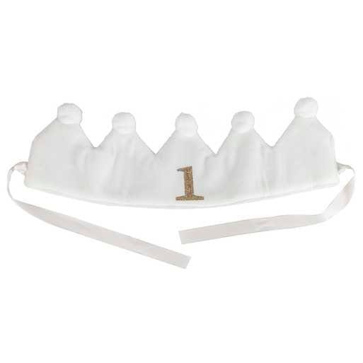1st Birthday Crown - Fabric Crown - Birthday Hat - First Birthday Accessories - First Birthday Girl Or Boy - 1st Birthday Party - Baby Crown - Jolie Fete UK