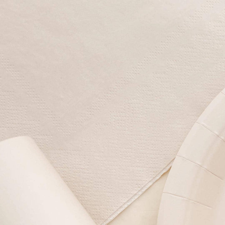 Beige Paper Napkins - Cream Dinner Napkins - Adult Birthday - Baby Shower Napkins - Neutral Party Decor - Pack of 20 - Jolie Fete UK