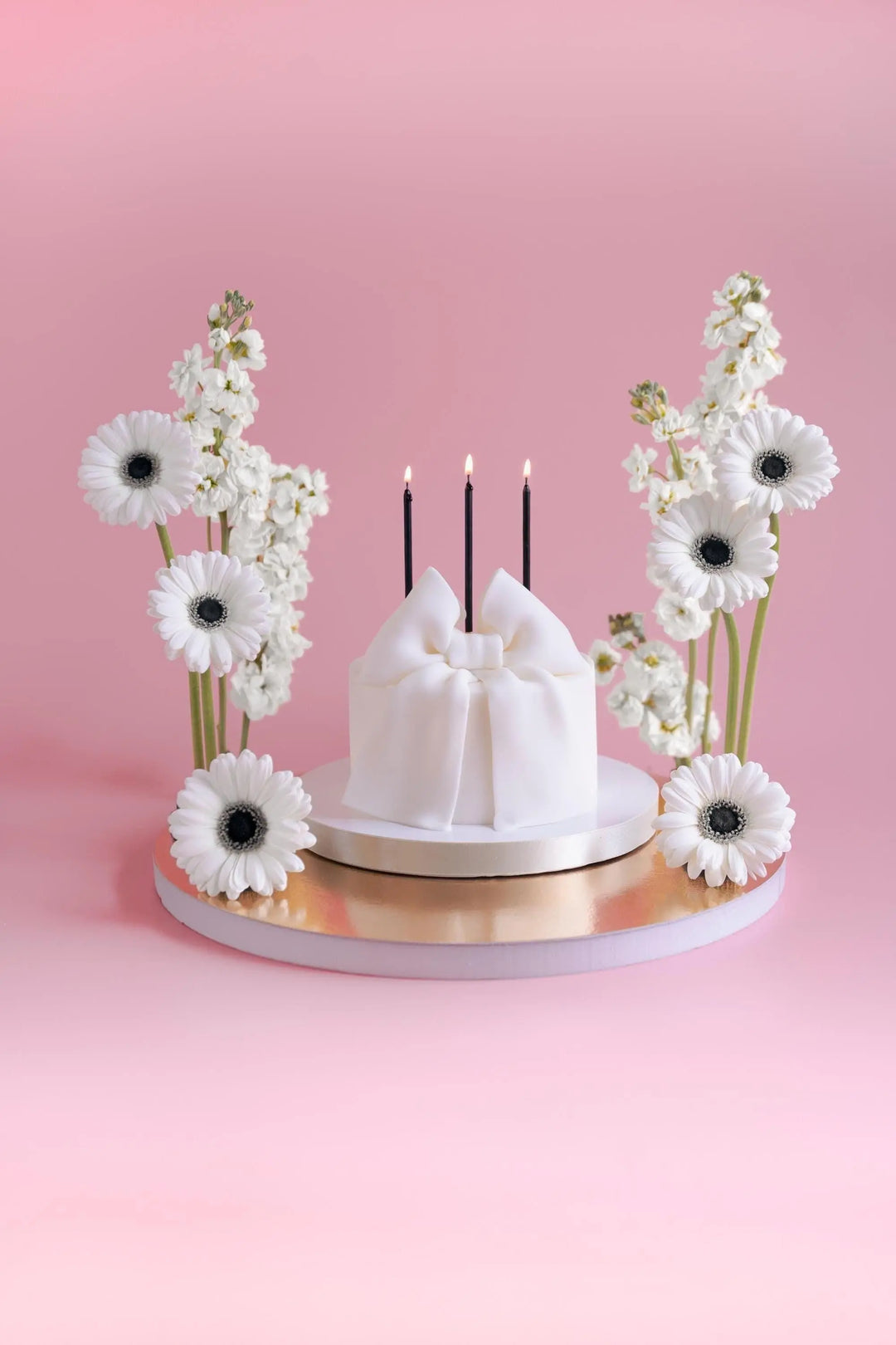 Black Candles - Plain Tall Black Cake Candles - Straight Candles - Black Party Decorations - Birthday Cake Candles - 14cm - Pack Of 12 - Jolie Fete UK