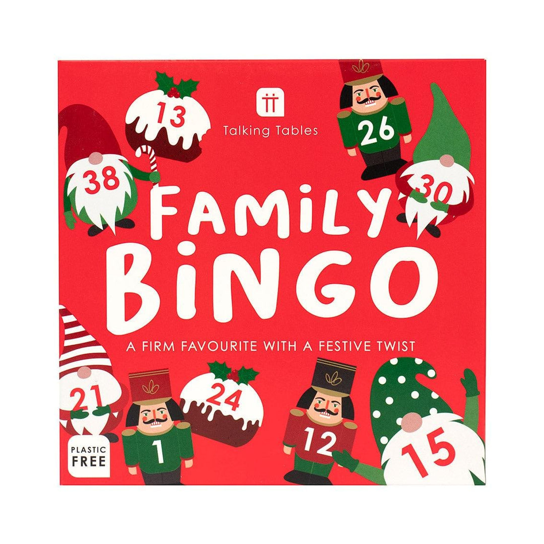 Christmas Bingo Game - Family Christmas Game - After Dinner Game - Christmas Party Game - Family Games Night - Stocking Filler - Jolie Fete UK