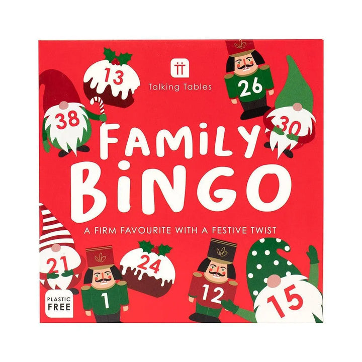 Christmas Bingo Game - Family Christmas Game - After Dinner Game - Christmas Party Game - Family Games Night - Stocking Filler - Jolie Fete UK