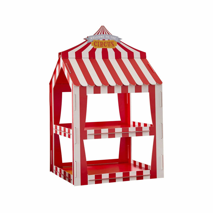 Circus Food Stand - Circus Party Decorations - Carnival Treat Stand - Funfair Theme - Kids Birthday Party - Big Top Theme - Cake stand - Jolie Fete UK
