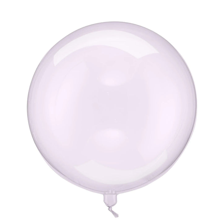 Clear Lilac 16" Balloon - Transparent Bubble Balloon - Purple Sphere Balloon - Mermaid Party Balloons -Under The Sea Party Theme-Dive Into 5 - Jolie Fete UK