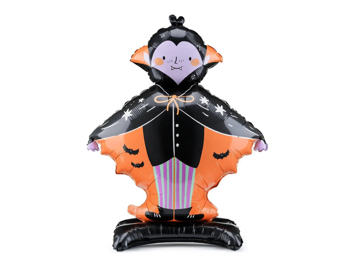 Dracula Standing Foil Balloon - Vampire Balloon - Halloween Balloons - Dracula Party - Halloween Decorations - Halloween Kids Party - Jolie Fete UK