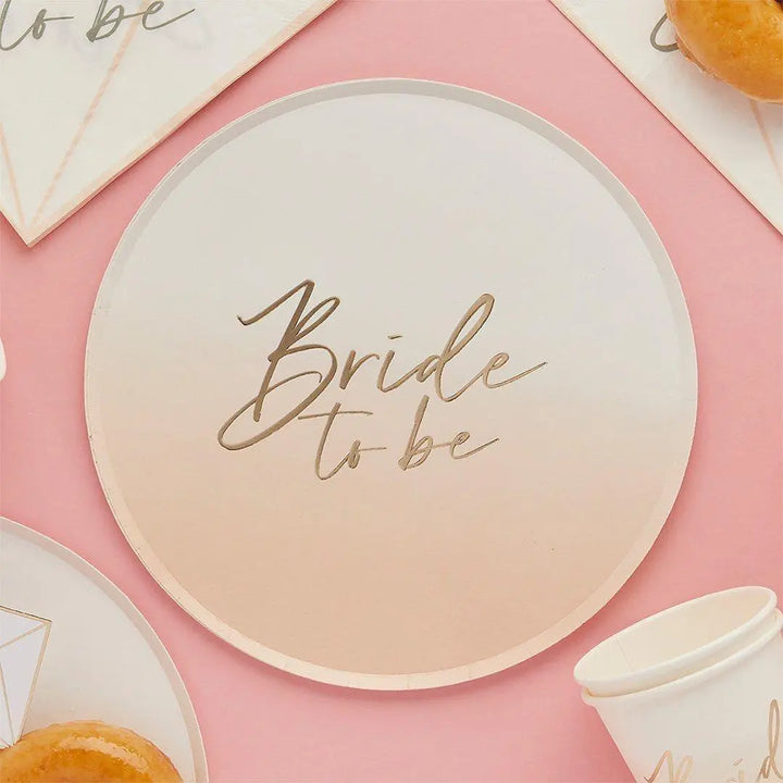 Gold Diamond Ring Cupcake Toppers - Gold & White Engagement Ring Food Picks - Hen Party Table Decorations - Engagement Party - Pack of 12 - Jolie Fete UK