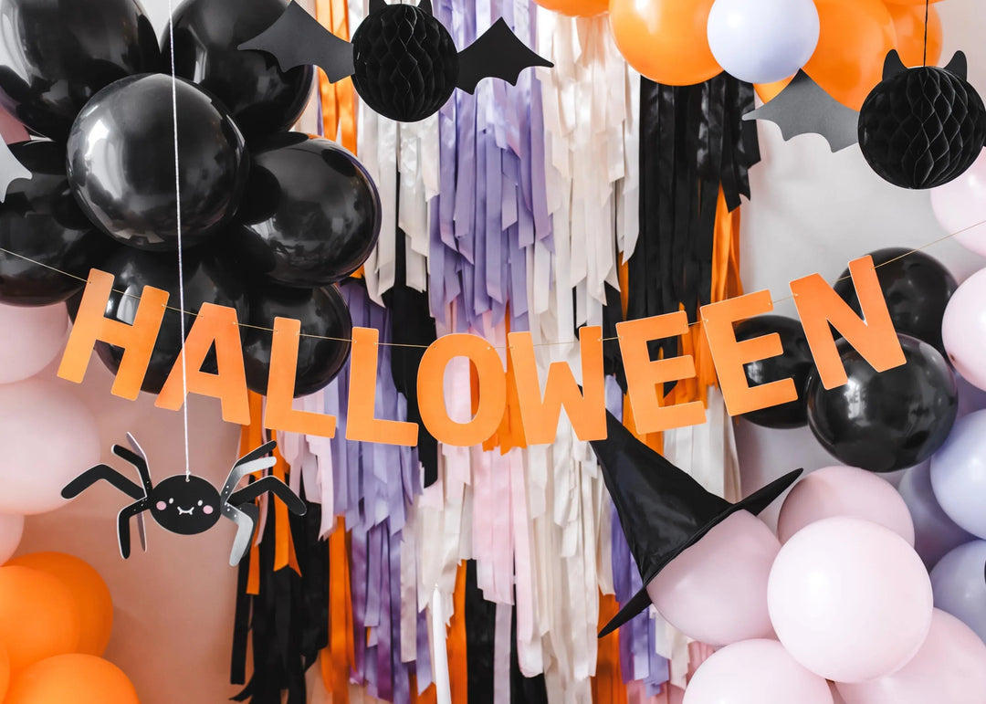 Halloween Bat Decoration - Black Honeycomb Bat - Hanging Halloween Bats - Halloween Decorations - Cute Halloween - Kids Halloween Party - Jolie Fete UK