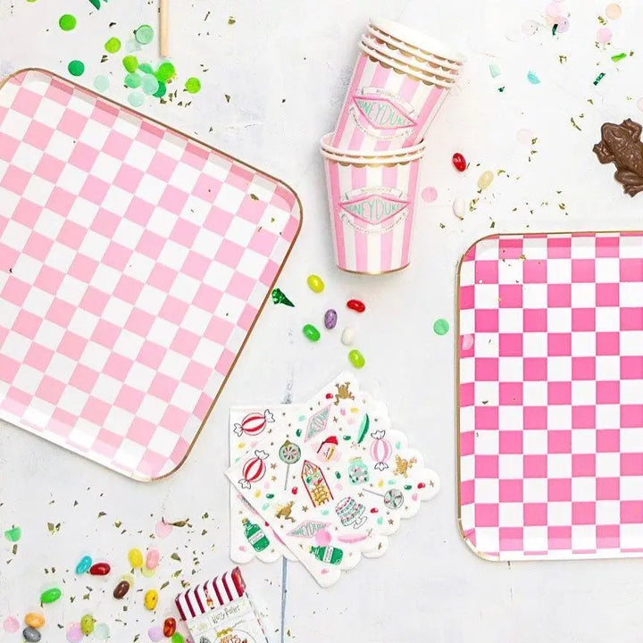 Harry Potter Honeydukes Napkins - Officially Licensed Wizarding World Party Napkins - Hogwarts Birthday -Candy Shop Paper Napkins-Pack of 24 - Jolie Fete UK