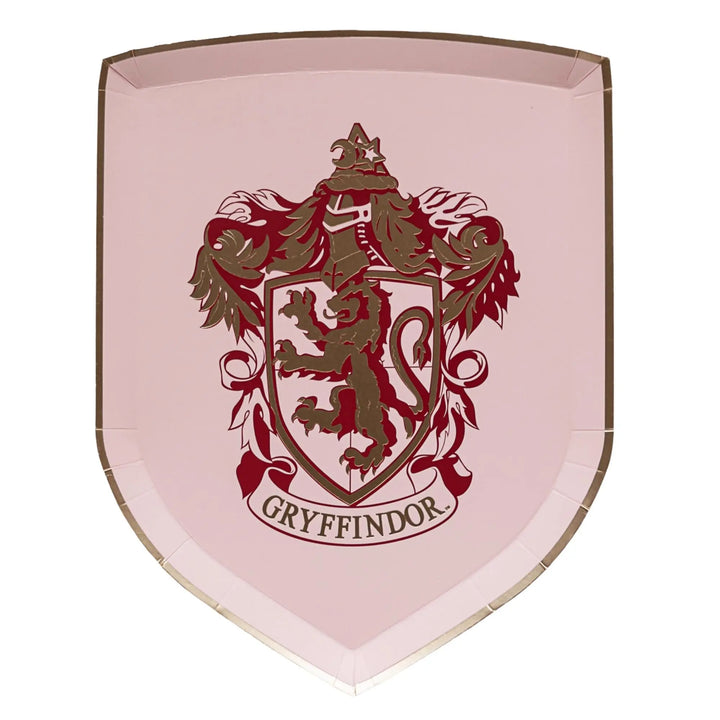 Harry Potter Party Plates - Hogwarts House Pride Paper Plates - Wizard Birthday Tableware - Officially Licensed - Pack of 8 - Jolie Fete UK