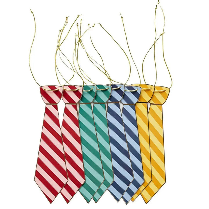 Harry Potter Party Ties - Officially Licensed Hogwarts House Colour Paper Ties - Wizard Birthday Party Hat Alternative - Pack of 8 - Jolie Fete UK