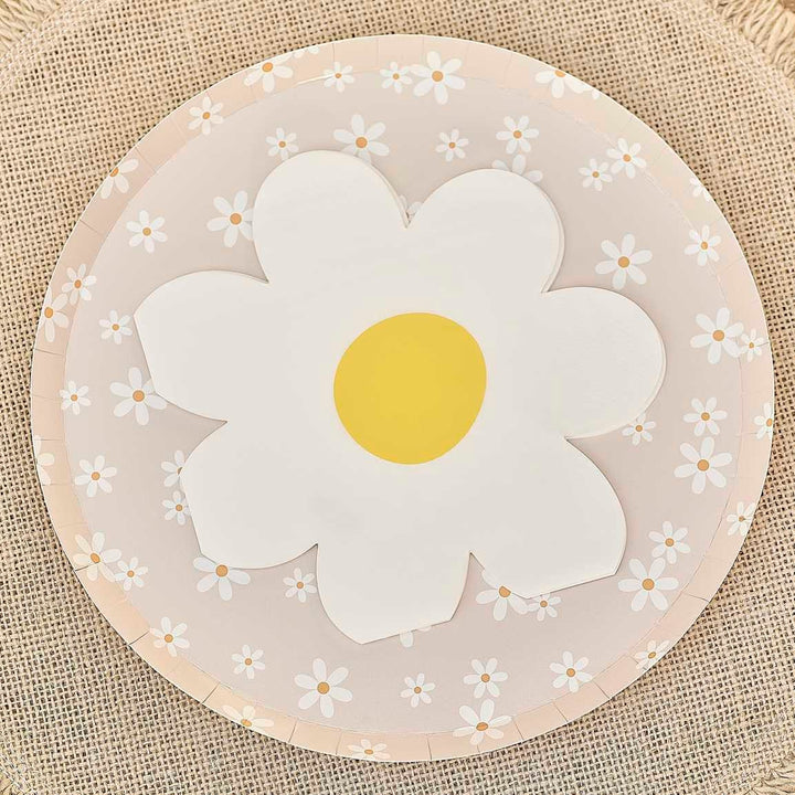 Daisy Floral Paper Napkins - Ditsy Daisy - Ginger Ray - Pack Of 16 - Jolie Fete UK