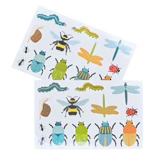 Kids Mixed Bug Temporary Tattoos - Bugging Out - Ginger Ray - Pack Of 24 - Jolie Fete UK