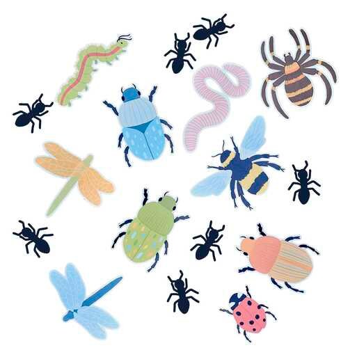 Bug Party Wall Decorations - Bugging Out - Ginger Ray - Pack Of 30 - Jolie Fete UK