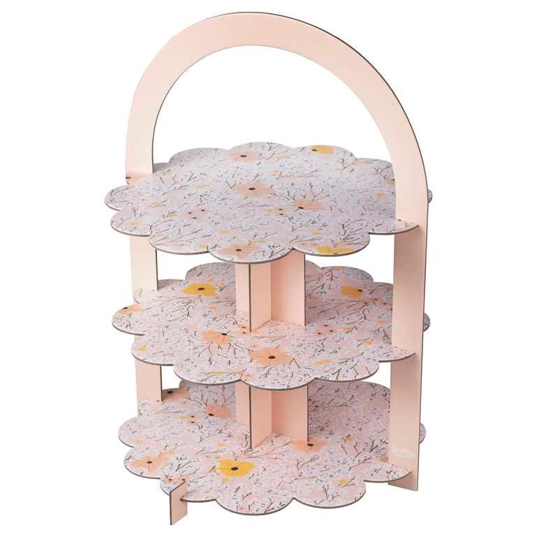 Floral Cake Stand - Birthday Bloom - Ginger Ray - Jolie Fete UK