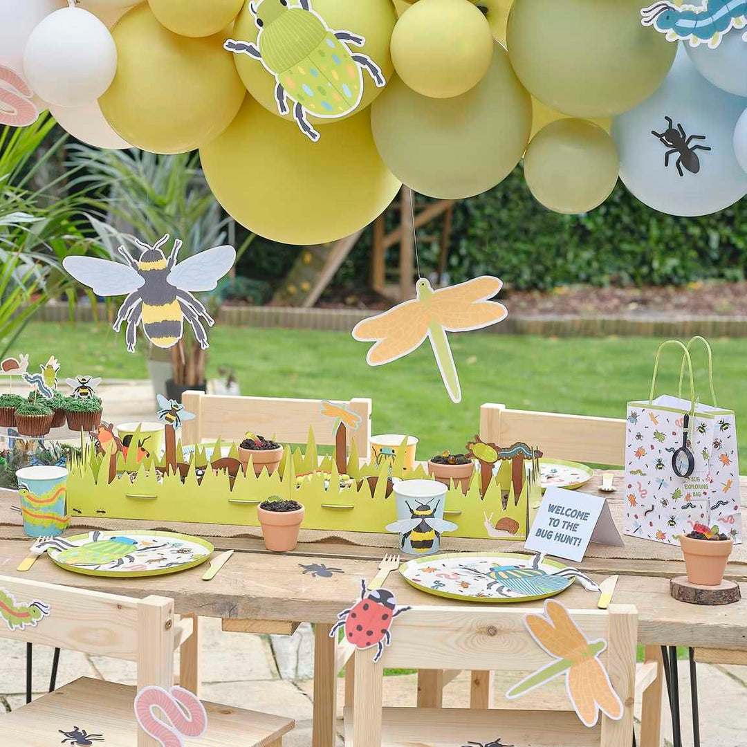 Bug Hunt Grazing Board with Pop Up Bugs - Bugging Out - Ginger Ray - Jolie Fete UK
