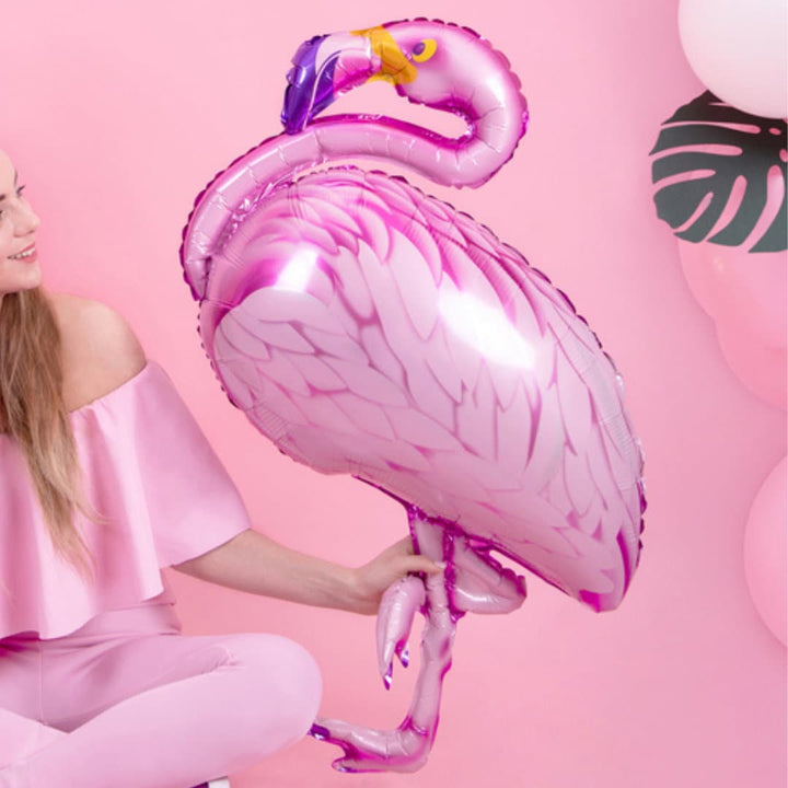 Pink Flamingo Foil Balloon - Jolie Fete