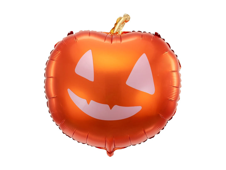 Pumpkin Balloon - Jack O'Lantern Balloon - Fun Halloween Decorations - Orange Pumpkin - Halloween Party Balloon - Halloween Kids Party - x 1 - Jolie Fete UK