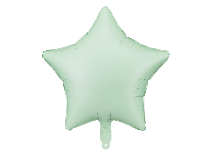 Pastel Green Star Balloon - Star Shaped Foil Balloon - Mint Green Balloon - Light Green Birthday Party Decor - Baby Shower Balloon - Jolie Fete UK