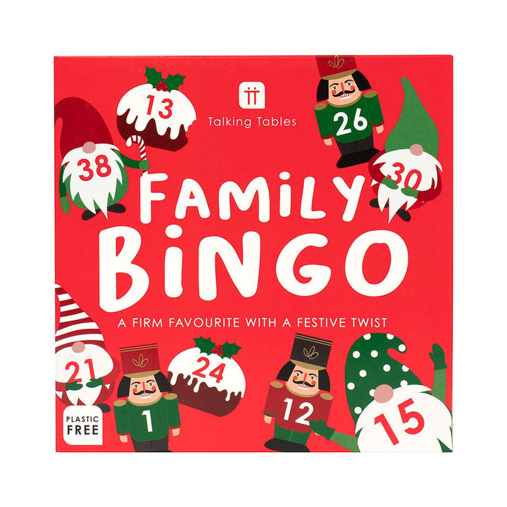 Christmas Bingo Game - Family Christmas Game - After Dinner Game - Christmas Party Game - Family Games Night - Stocking Filler - Jolie Fete UK