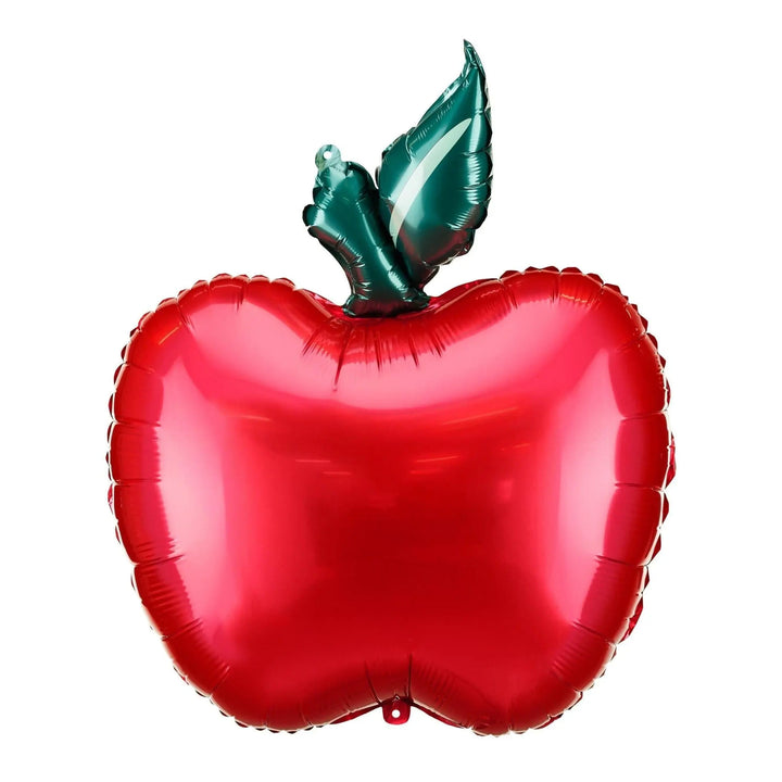 Apple Balloon - Large Red Apple Foil Balloon - Air Or Helium Fill - Kids Birthday Balloons - Food Balloons - Fruit Balloons - Nature Outdoor - Jolie Fete UK