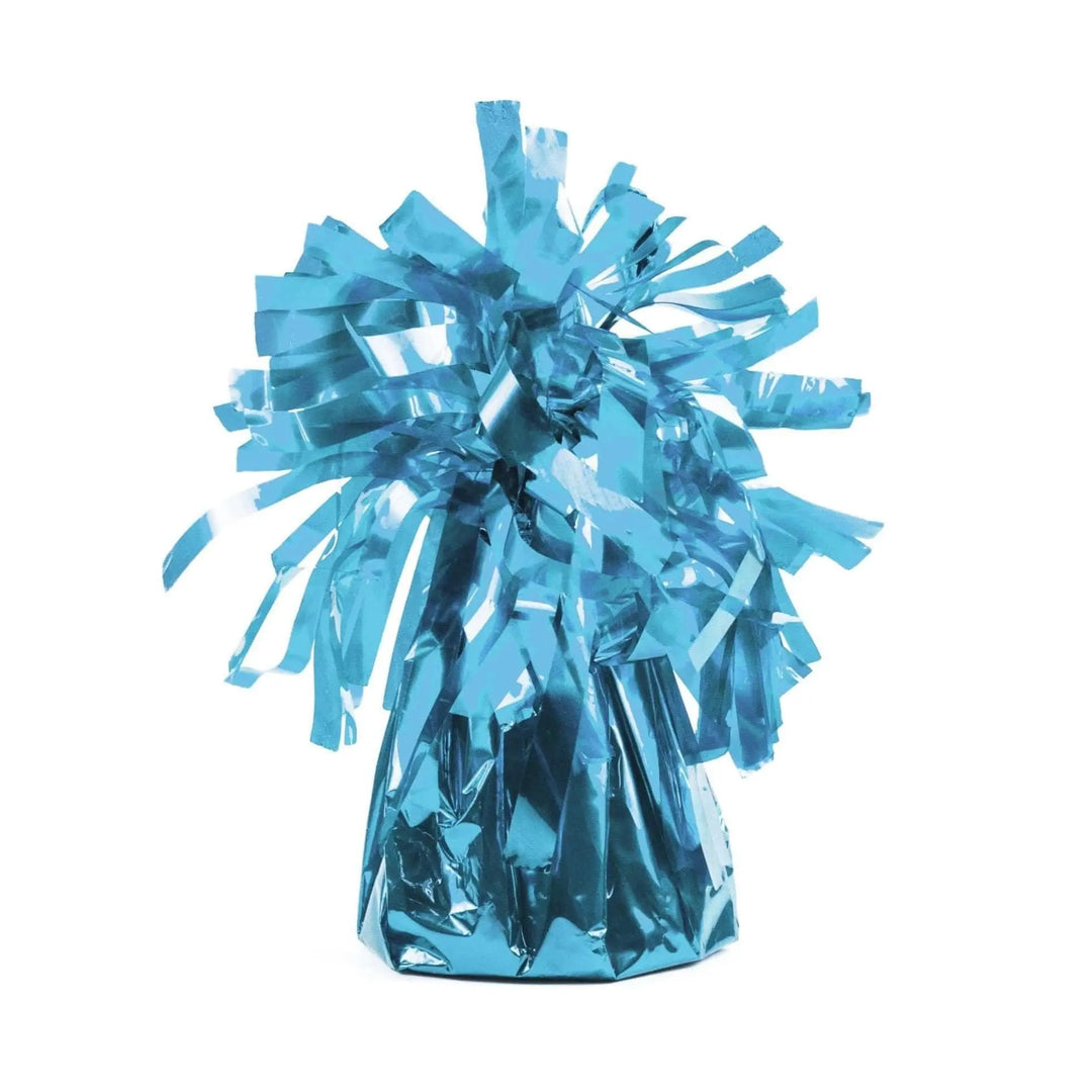 Blue Balloon Weight - Light Blue Metallic Balloon Weight - 160g - Other Colours Available - Jolie Fete UK