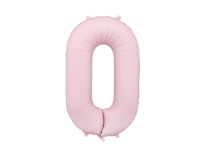 Light Pink Number 3 Balloon 86cm / 34" - Large Pastel Pink Foil Mylar Digit - 3rd Birthday Decor - 30th - Anniversary Party Supplies - Jolie Fete UK