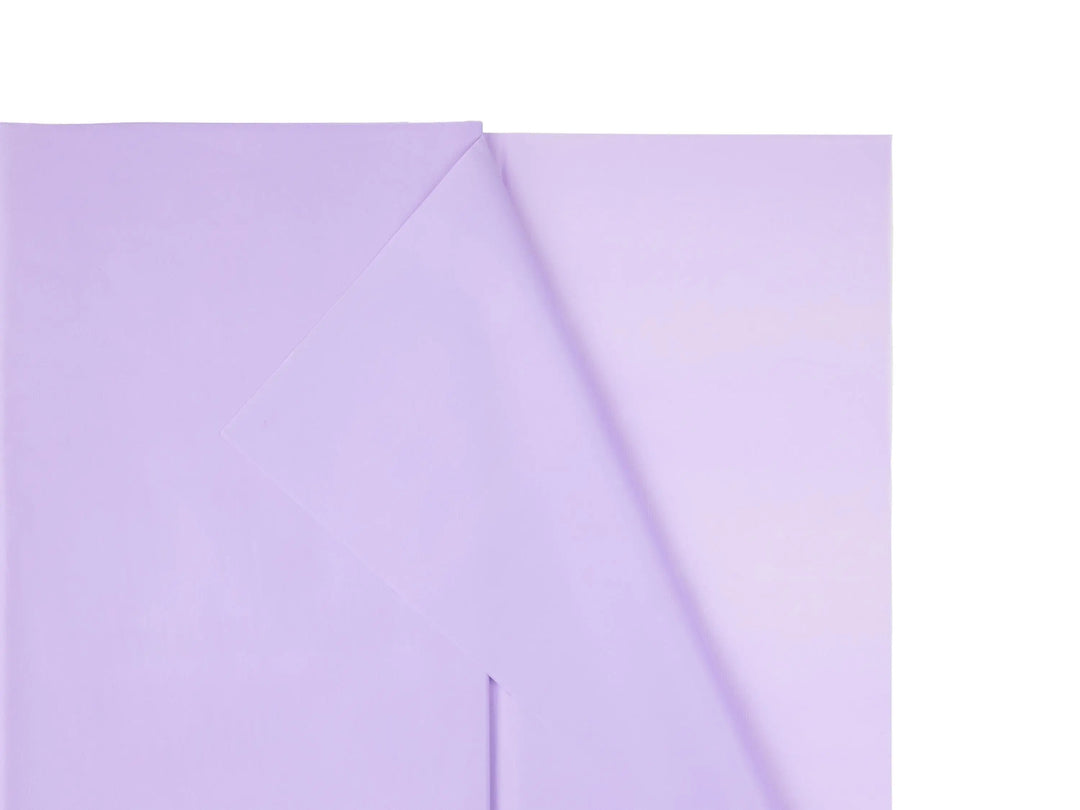 LilacTablecloth 137 x 183 cm - Large Rectangular Pastel Violet Table Cover - Durable Synthetic Party Tablecloth - Birthday Party Supplies - Jolie Fete UK