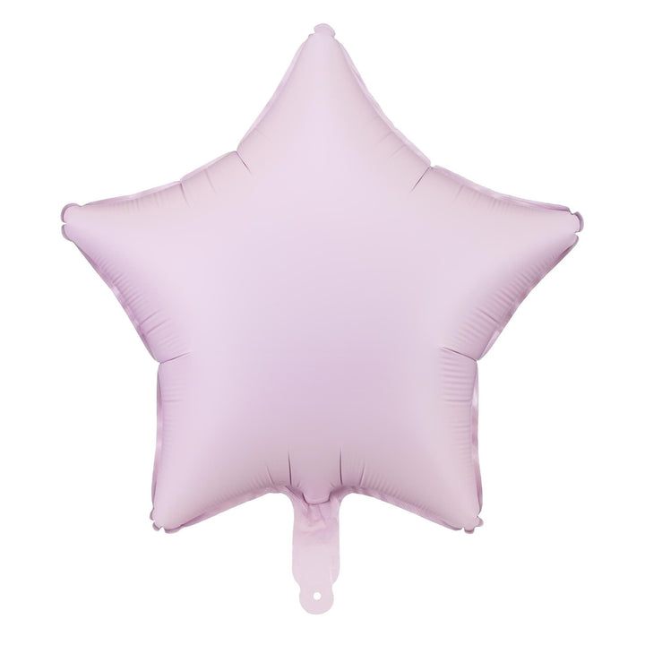 Lilac Star Foil Balloon 48cm - Pastel Violet Mylar Star Balloon - Twinkle Twinkle Birthday Decor - Mermaid Theme - Unicorn Party - Jolie Fete UK