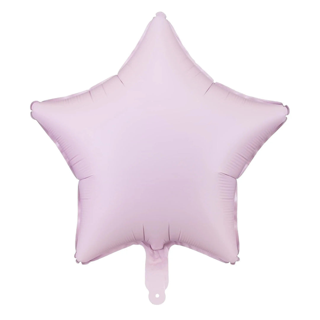 Lilac Star Foil Balloon 48cm - Pastel Violet Mylar Star Balloon - Twinkle Twinkle Birthday Decor - Mermaid Theme - Unicorn Party - Jolie Fete UK