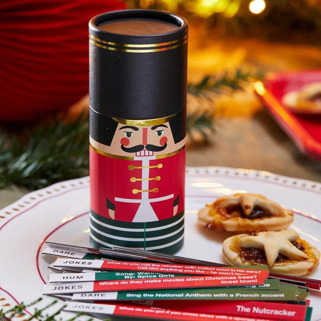 Christmas Family Games - Charades - Hum That Tune - Jokes - Dares - Christmas Party Game - Nutcracker - Family Games Night - Stocking Filler - Jolie Fete UK