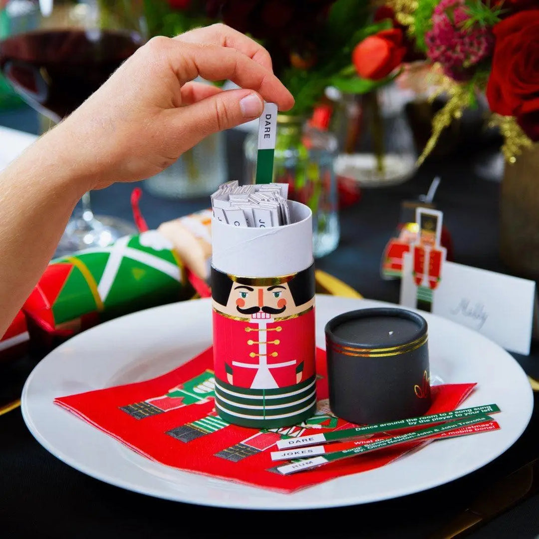 Christmas Family Games - Charades - Hum That Tune - Jokes - Dares - Christmas Party Game - Nutcracker - Family Games Night - Stocking Filler - Jolie Fete UK