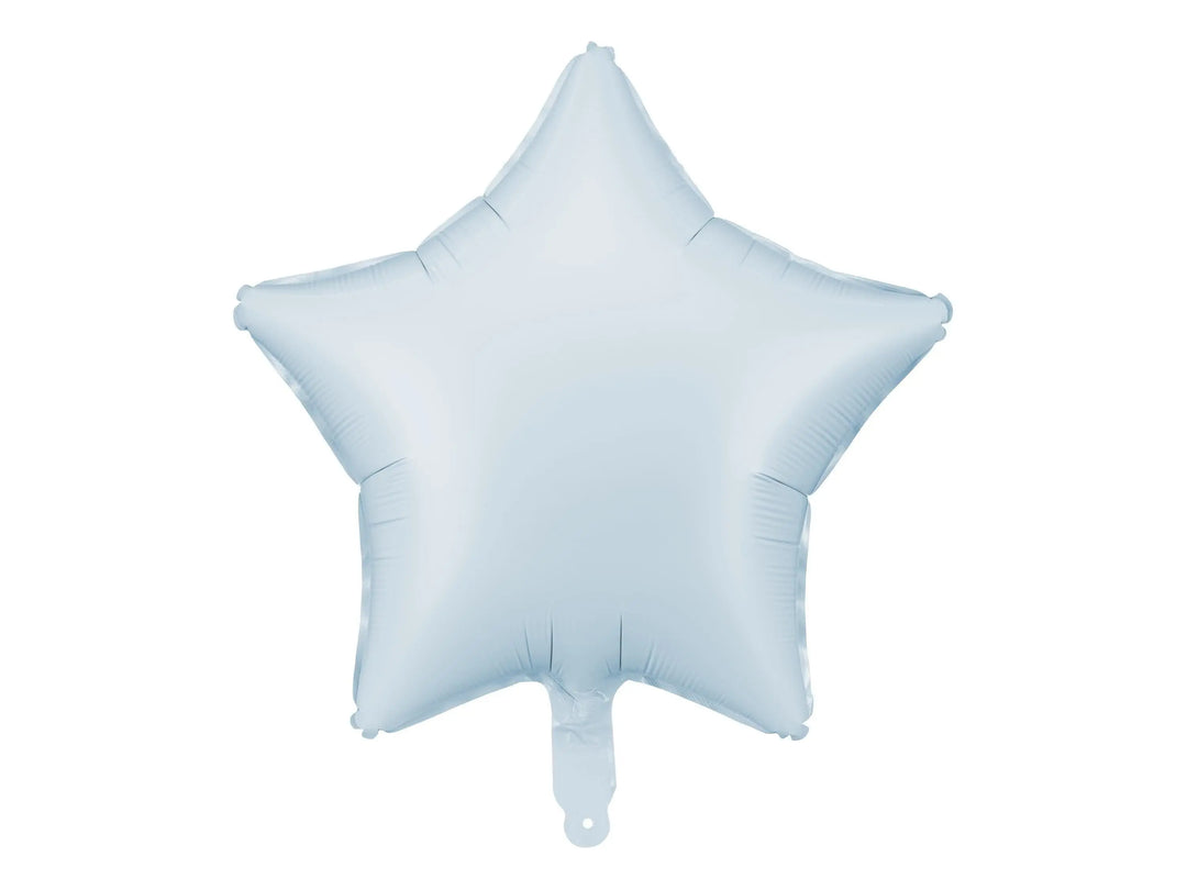 Pastel Blue Star Balloon - Star Shaped Foil Balloon - Light Blue Balloon - Pale Blue Birthday Party Decor - Baby Shower Balloon - Jolie Fete UK