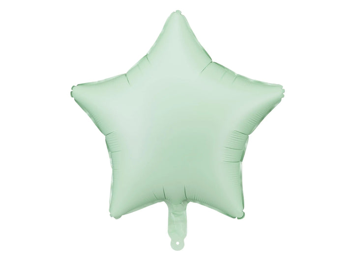 Pastel Green Star Balloon - Star Shaped Foil Balloon - Mint Green Balloon - Light Green Birthday Party Decor - Baby Shower Balloon - Jolie Fete UK