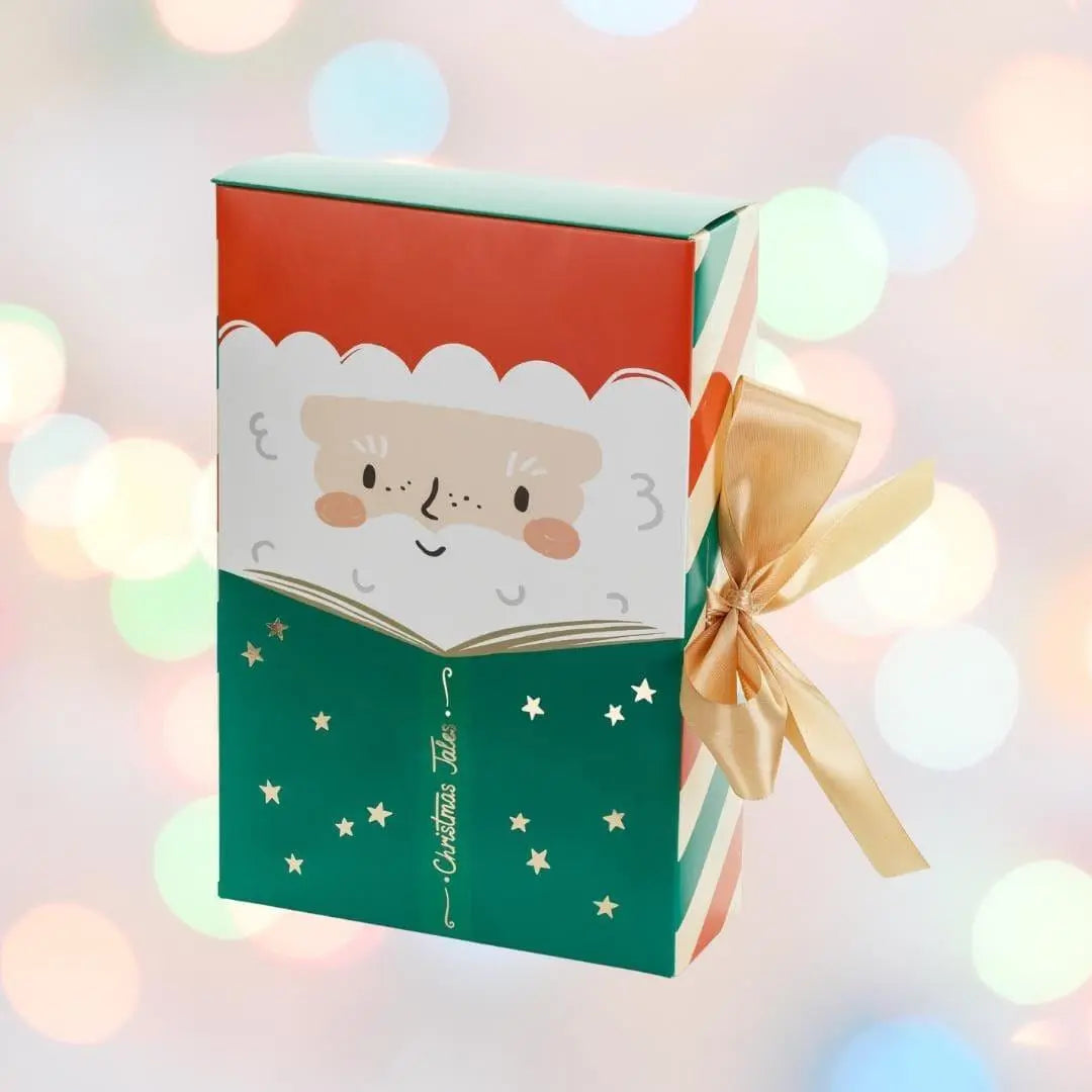 Santa Christmas Gift Box - Christmas Gift Boxes - Christmas Treat Boxes - Santa Gift Box - Christmas Gifts Wrapping - Kids Gift - Jolie Fete UK